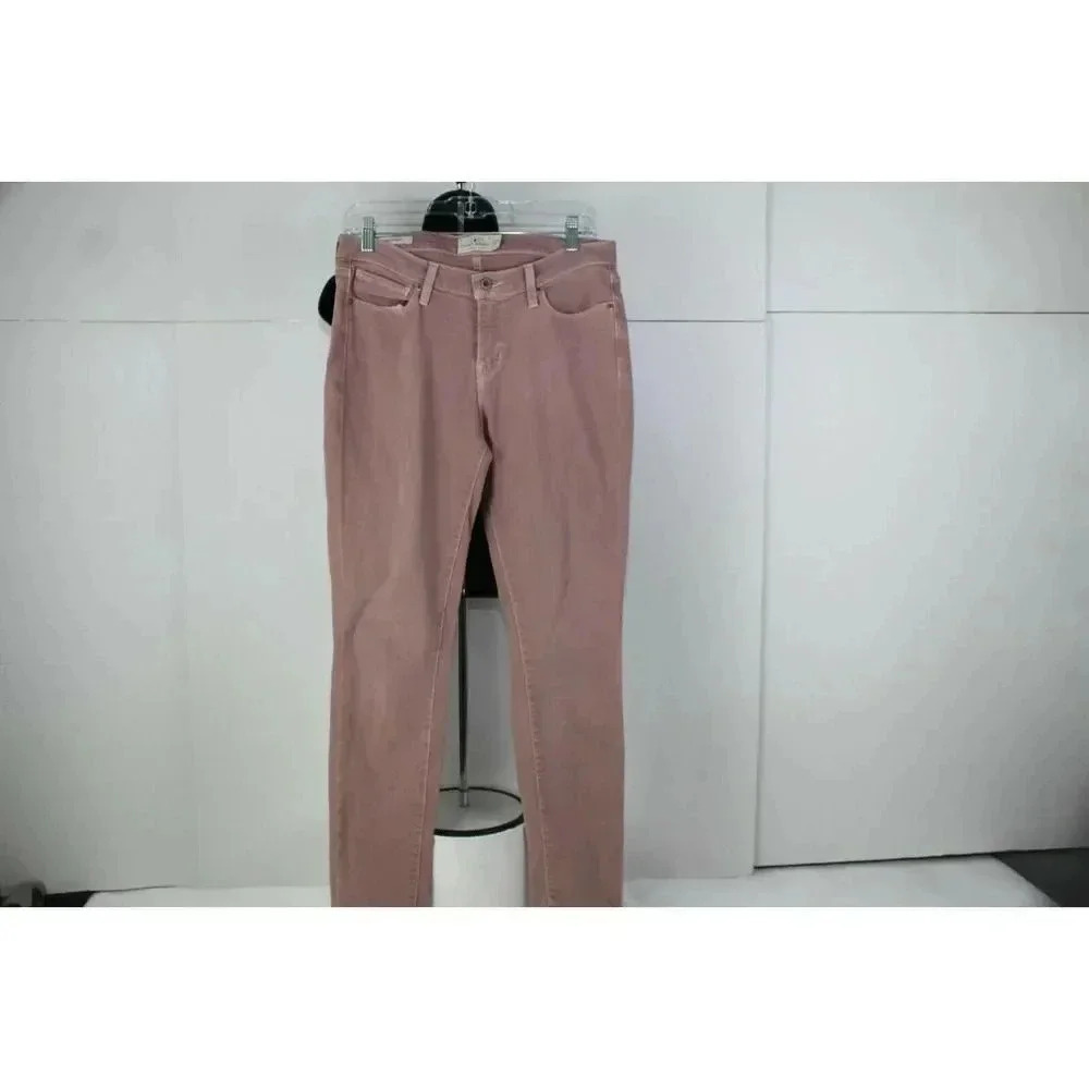Lucky Brand Womens Pink Denim Regular Fit Casual Skinny Jeans Size 8/29